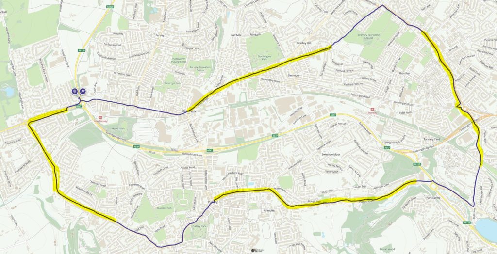 Senior Training –  Long efforts - mile -1.5 miles x4 (road) @ Park at Pudsey Civic/Meet by Evolve Medical