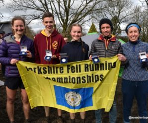Pudsey and Bramley mens and womens teams win Yorkshire Fell Running Gold